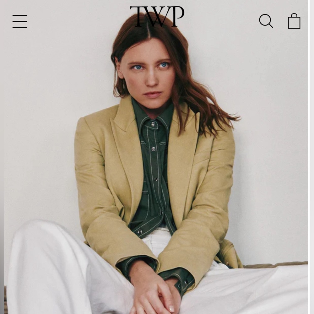 New with Tags TWP Sage Blazer Size Large - Picture 5 of 12